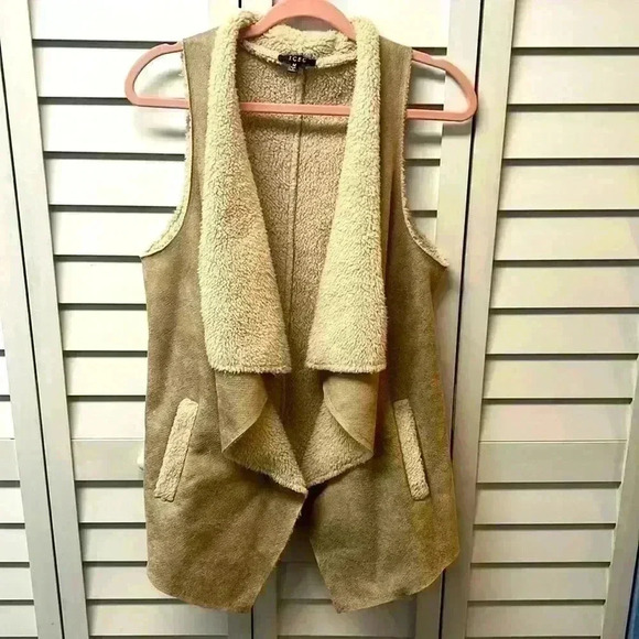 TCEC Sherpa Lined Duster Vest - Size M - Picture 1 of 5